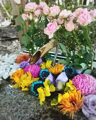 諏訪八幡神社の手水舎