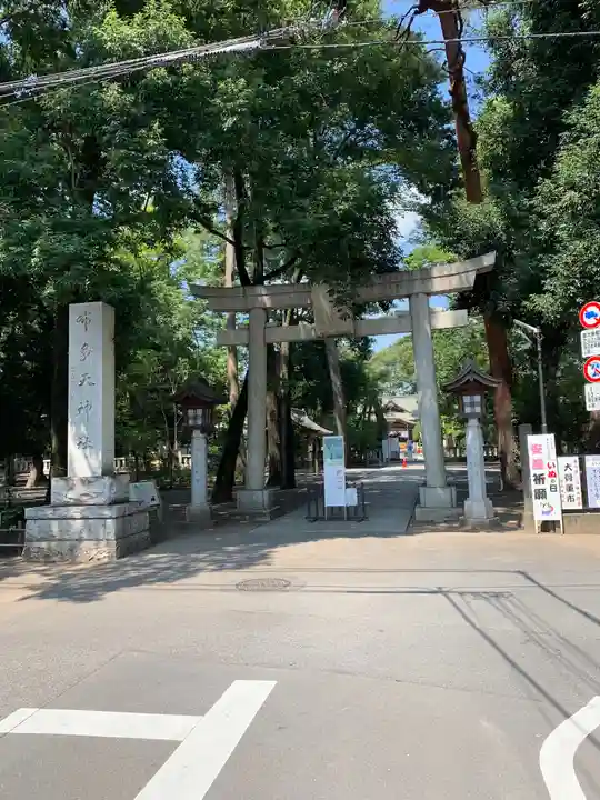 布多天神社の鳥居