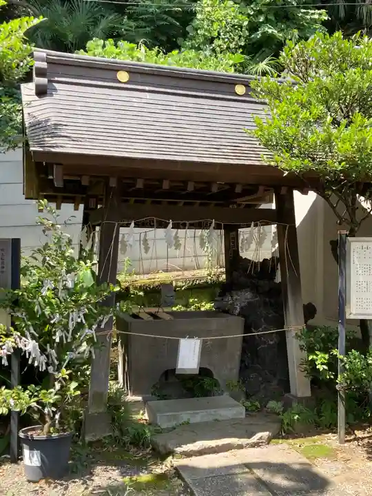 吹上稲荷神社の手水舎