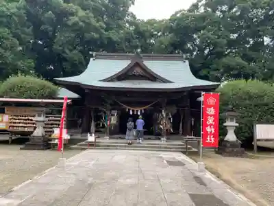 都萬神社の本殿・本堂
