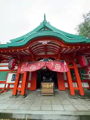 大學稲荷神社の本殿・本堂