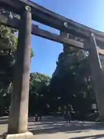 明治神宮の鳥居