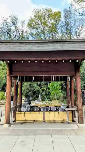 櫻木神社の手水舎