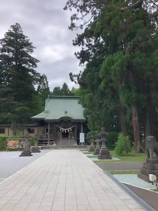 大館神明社の本殿・本堂