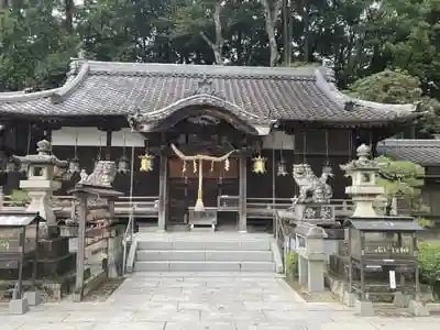 笠山坐神社の本殿