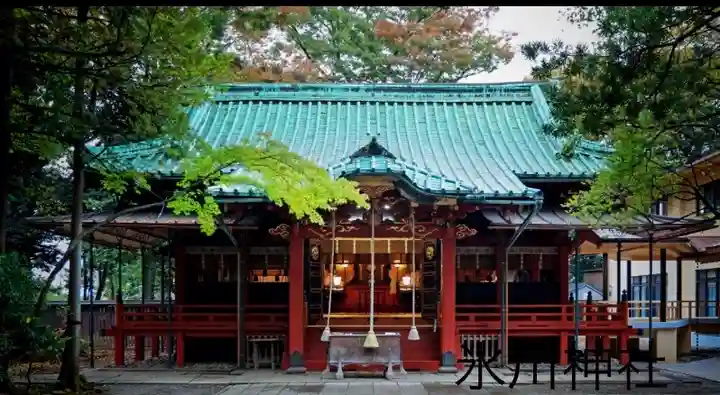 赤坂氷川神社の本殿・本堂