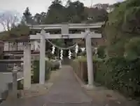 喜連川神社の鳥居