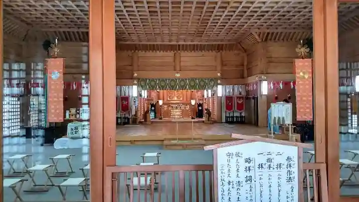 上川神社の本殿・本堂