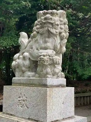 赤城神社の狛犬