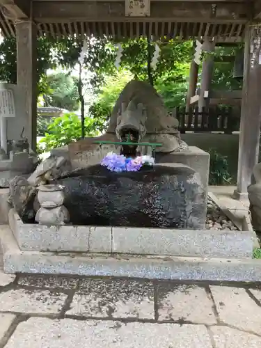大宝八幡宮の手水舎