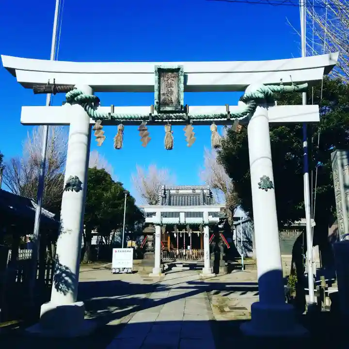 天祖神社の鳥居