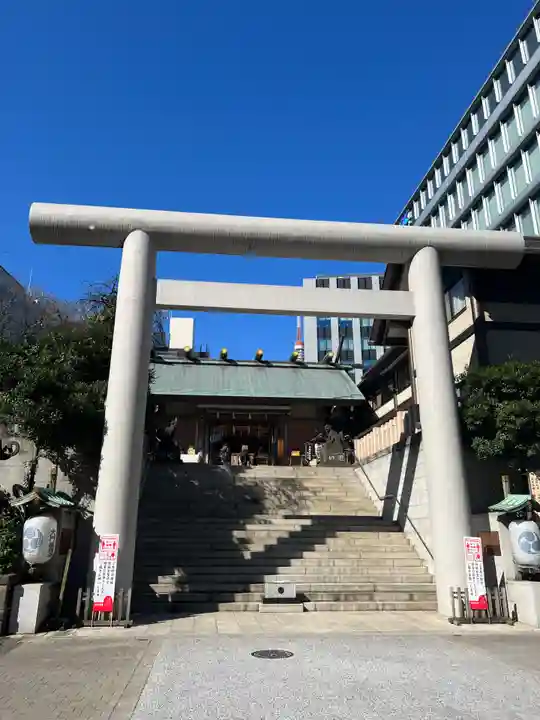 芝大神宮の鳥居