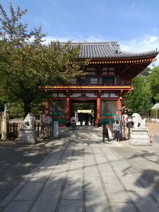 瀧泉寺(目黒不動尊)の山門・神門
