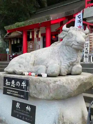 徳島眉山天神社の像