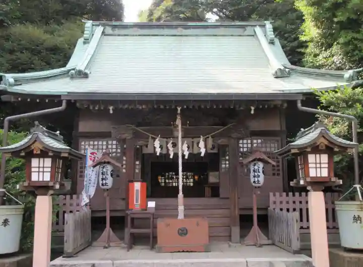 高円寺天祖神社の本殿・本堂