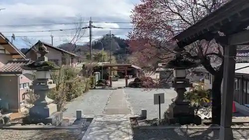 八劒神社の景色