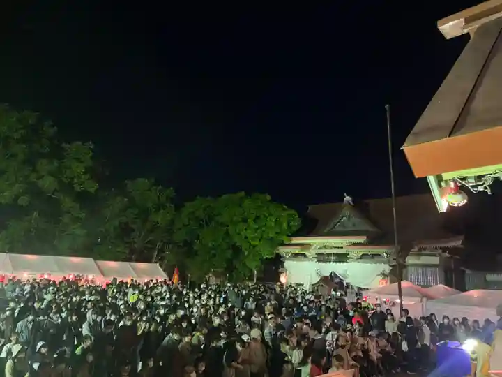 釧路一之宮 厳島神社のお祭り