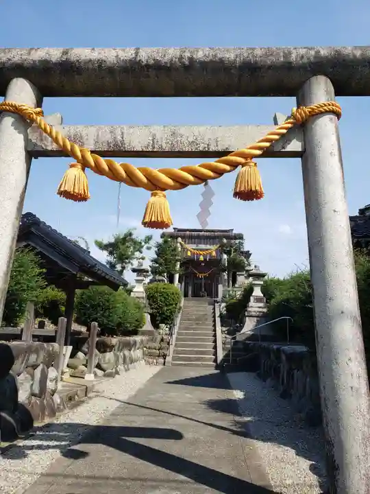 天王山神社の鳥居