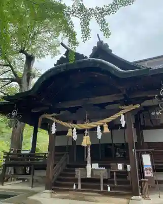 賀羅加波神社の本殿・本堂