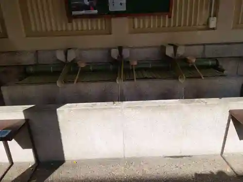 露天神社（お初天神）の手水舎