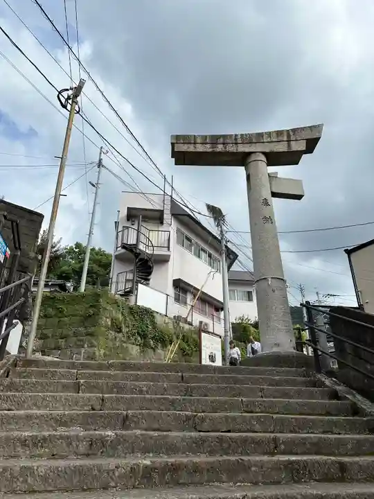 山王神社の鳥居