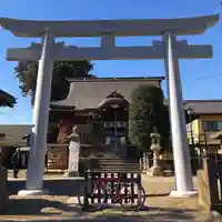 健田須賀神社の鳥居