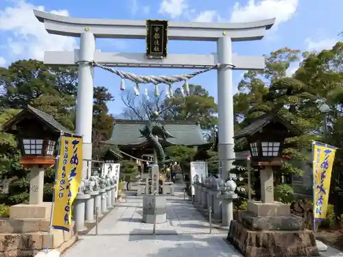 宇都伎社の鳥居