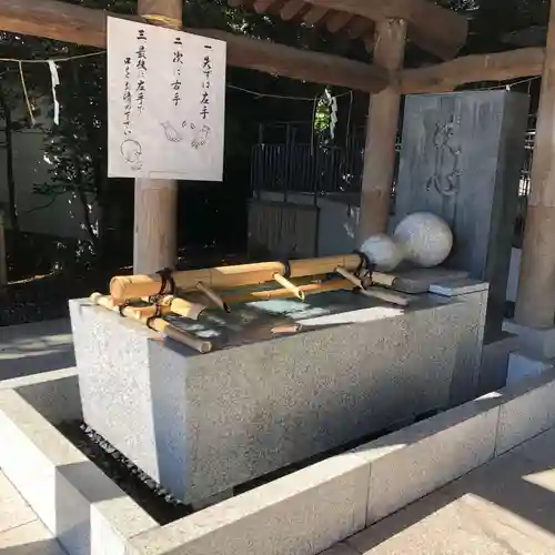 東郷神社の手水