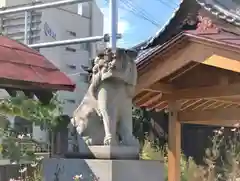 諏訪神社の狛犬