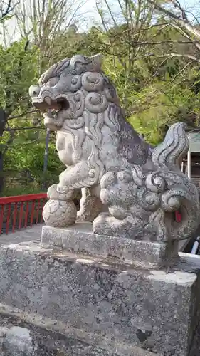 温泉神社～磐梯熱海温泉～の狛犬