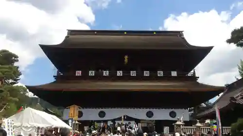 善光寺の本殿