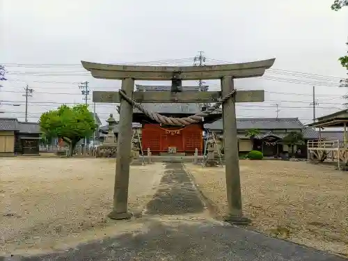 住吉社の鳥居