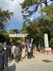 長田神社の初詣