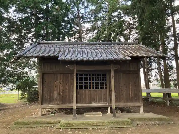 元八幡宮の本殿・本堂