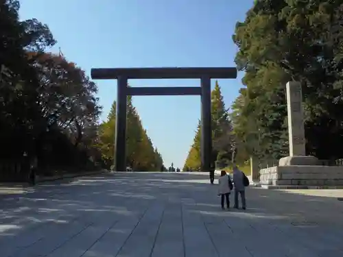 靖國神社の鳥居