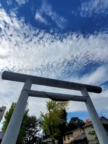 阿邪訶根神社の鳥居