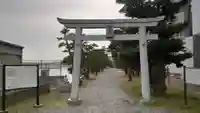 琵琶島神社の鳥居