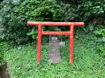 神社(名称不明)の鳥居