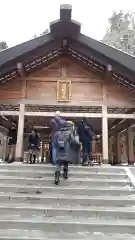 開拓神社の本殿