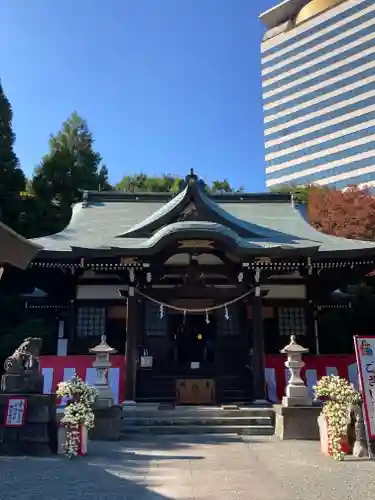 落合白山神社の本殿・本堂