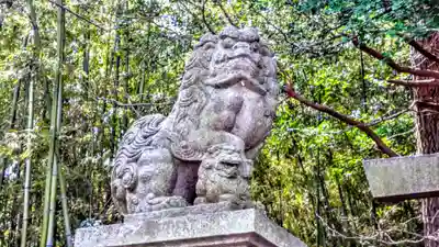 久須神社の狛犬