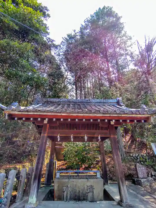 尾張冨士大宮浅間神社の手水舎