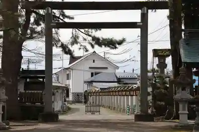北宮諏方神社の鳥居