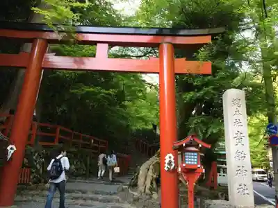 貴船神社の鳥居