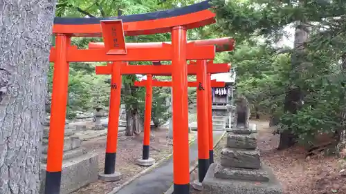 富良野神社の鳥居