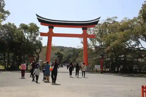 宇佐神宮の鳥居