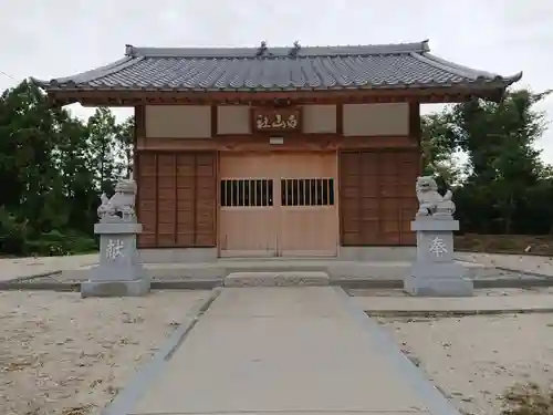 白山社の本殿・本堂