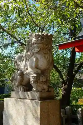 六孫王神社の狛犬