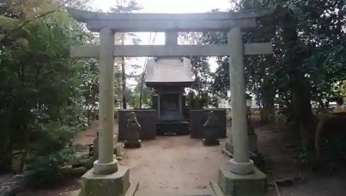 深芝神社の鳥居