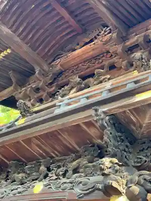 諏訪大社下社秋宮の芸術